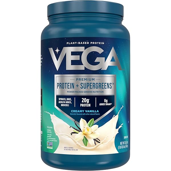Amazon.com: Vega Organic All-in-One Vegan Protein Powder, French